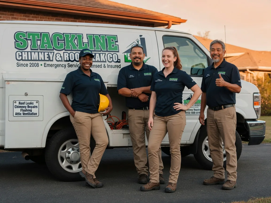 Chimney flashing repair company in Mosinee, WI